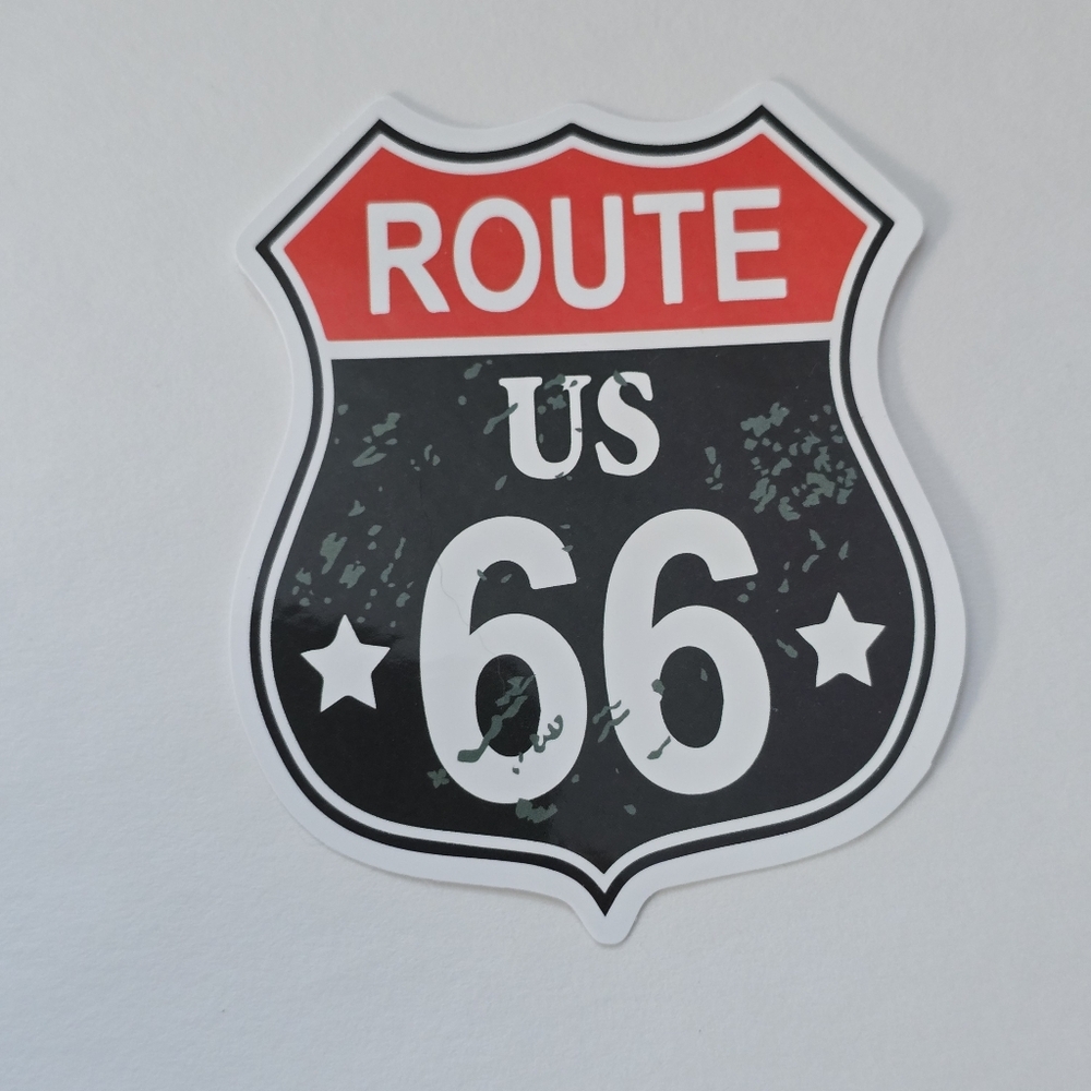 10/$10 Route 66 Sticker
